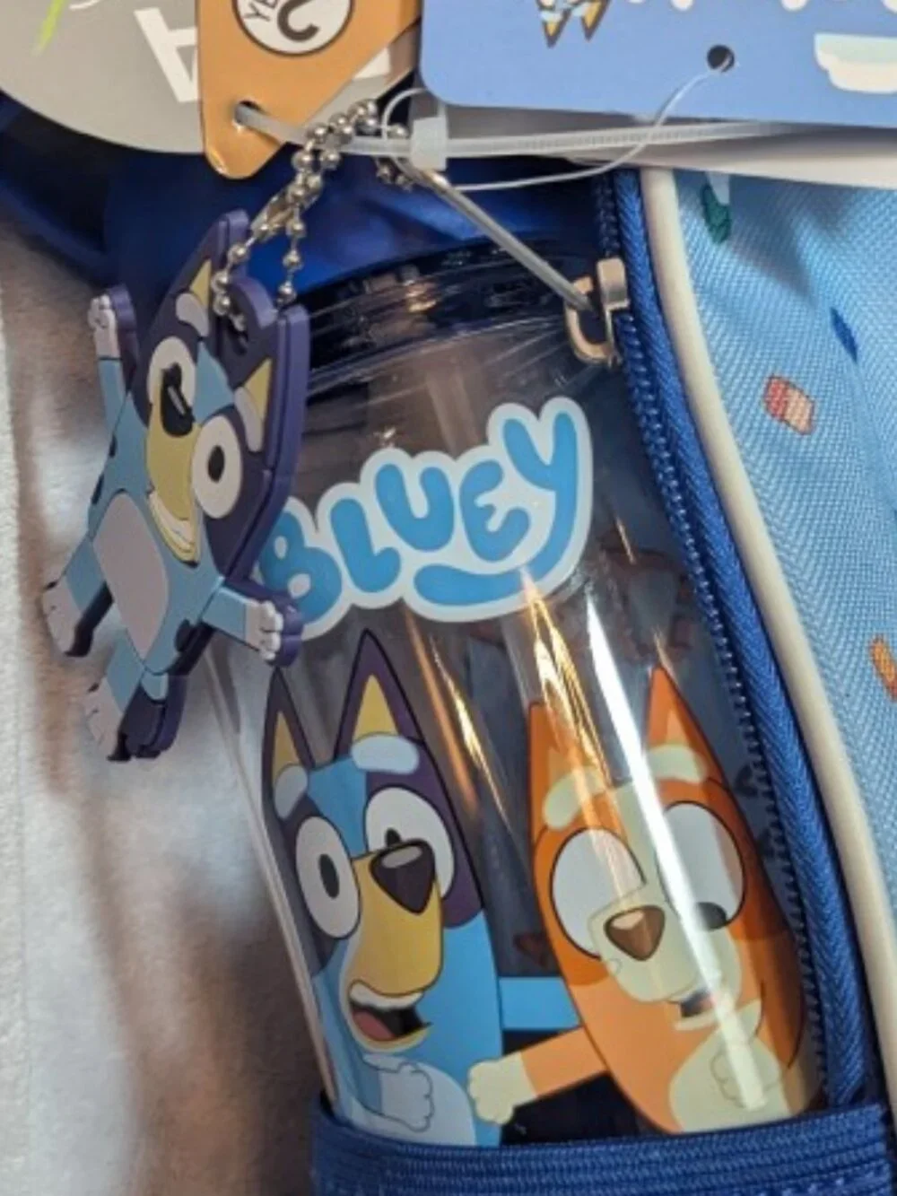 NWT Bluey 5-Piece Backpack Set: Backpack, Lunch Bag, Headphones & More